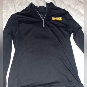 University of Iowa Black zip up